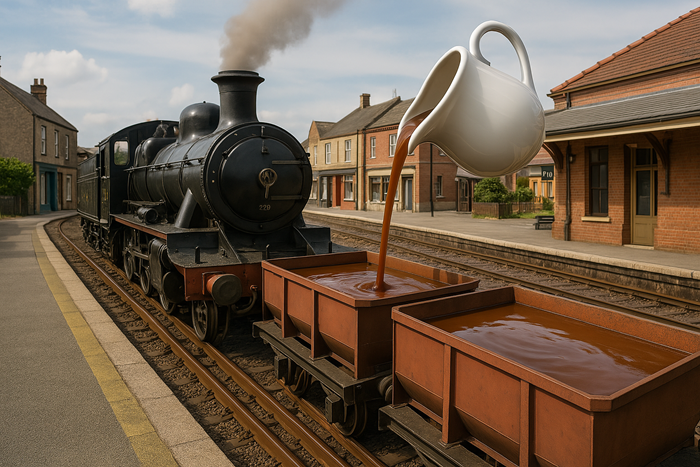 Gravy Train Metaphor - Siloed Project Risk